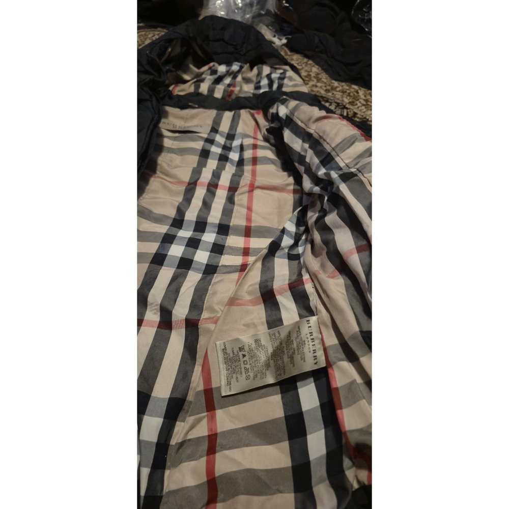 Burberry Brit Down Coat Size 6 + Pants XS + Nova Check Scarf Designer Lot 💎🧥🧣 - Picture 6 of 9